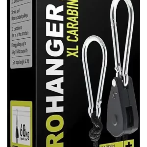 Poleas retráctiles ProHanger para iluminación de cultivo indoor